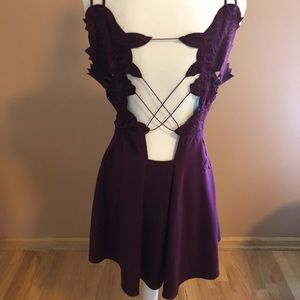 Free People Plum Dress- worn once!